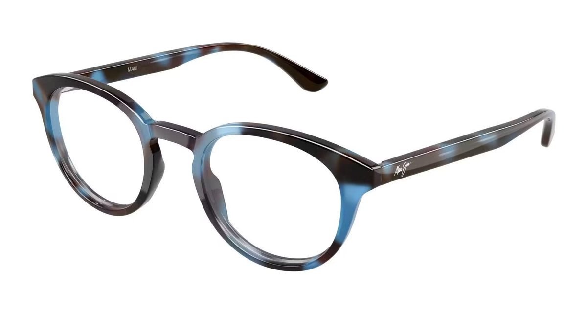 Armazón óptico Maui Jim carey y azul